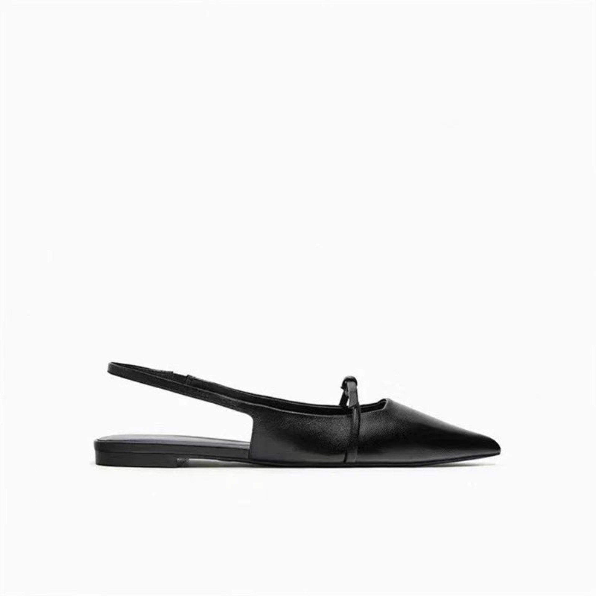 Merendy gioiello Black Slingback Mules Merendy Shoes